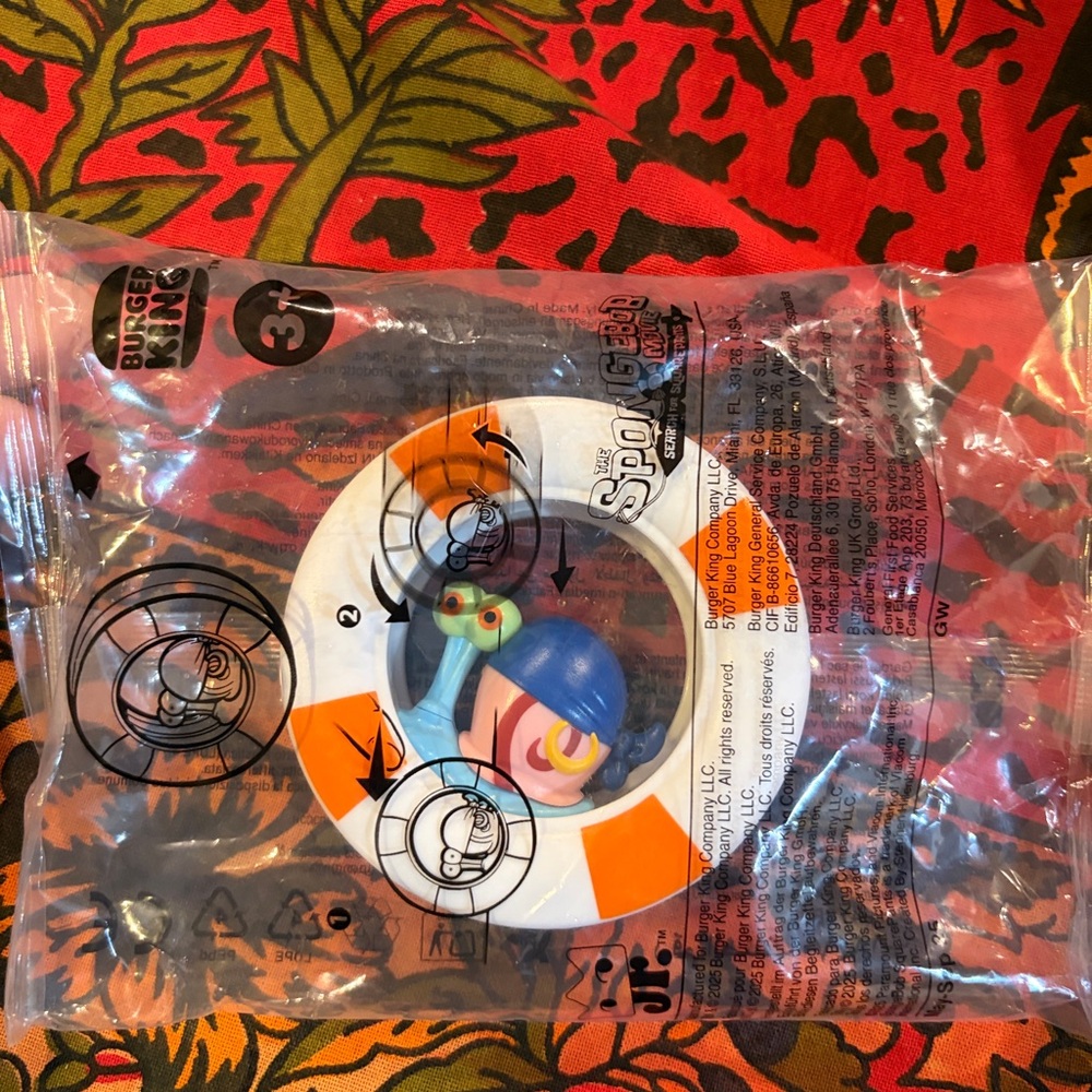Burger king Gary Snail toy